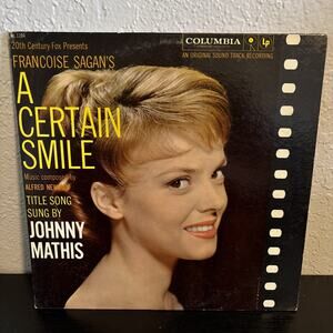 VINYL RECORD LP A CERTAIN SMILE JOHNNY MATHIS 20TH CENTURY FOX COLUMBIA CL 1194